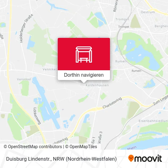 Duisburg Lindenstr. Karte