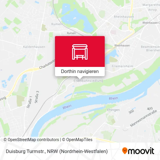 Duisburg Turmstr. Karte