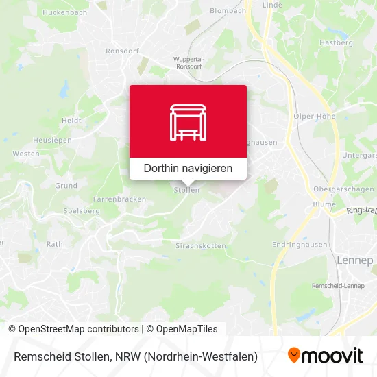 Remscheid Stollen Karte