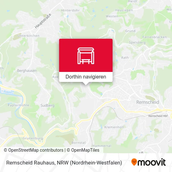 Remscheid Rauhaus Karte