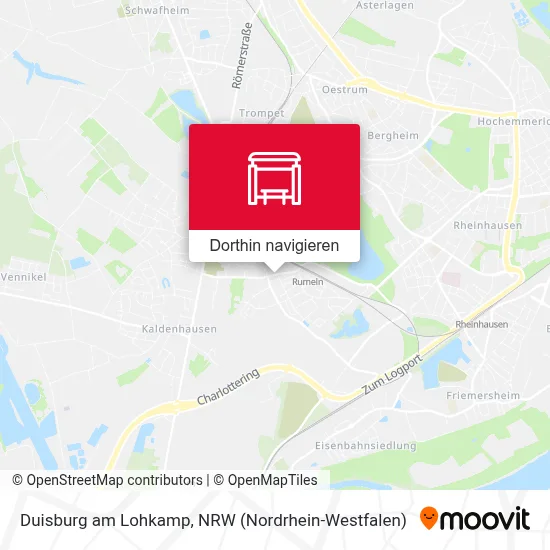 Duisburg am Lohkamp Karte