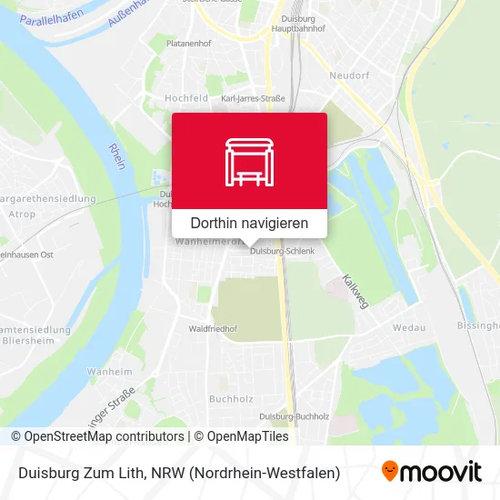 Duisburg Zum Lith Karte