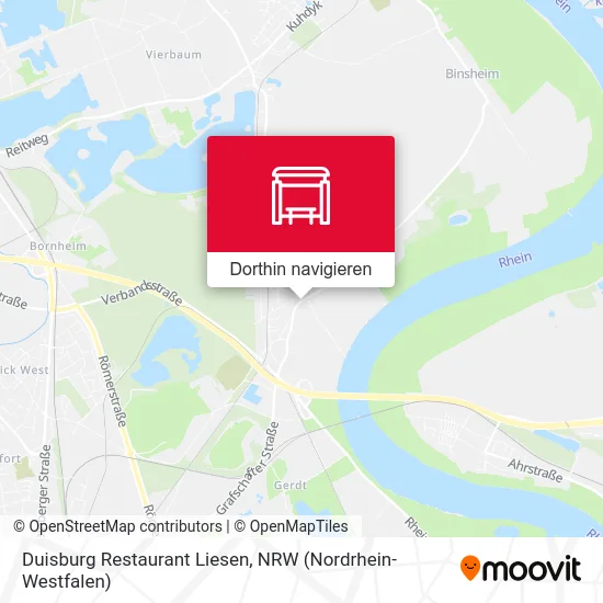 Duisburg Restaurant Liesen Karte