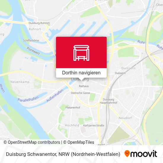 Duisburg Schwanentor Karte