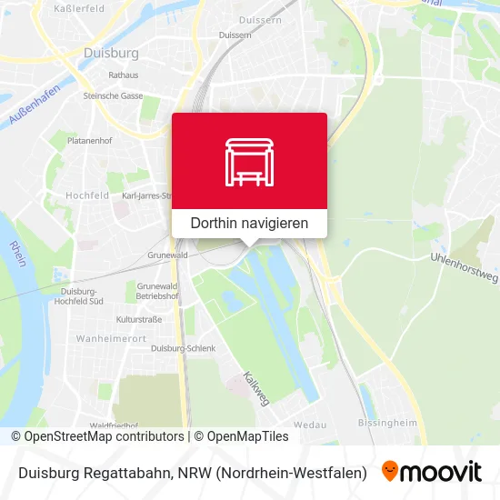 Duisburg Regattabahn Karte