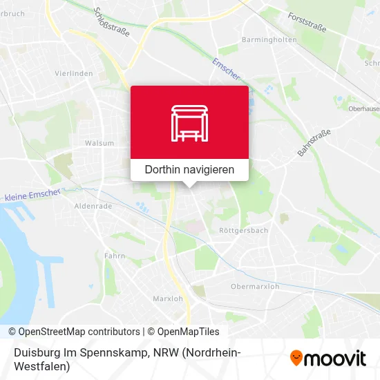 Duisburg Im Spennskamp Karte