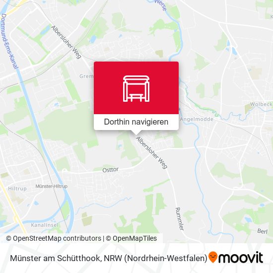 Münster am Schütthook Karte