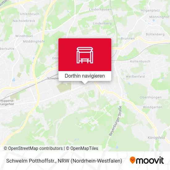 Schwelm Potthoffstr. Karte