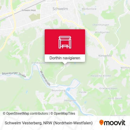 Schwelm Vesterberg Karte