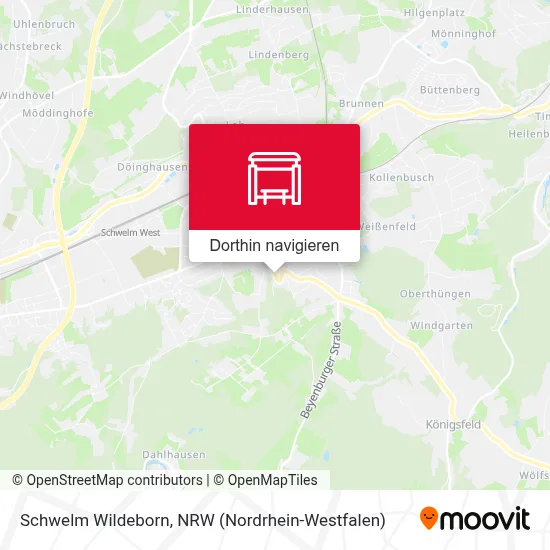 Schwelm Wildeborn Karte