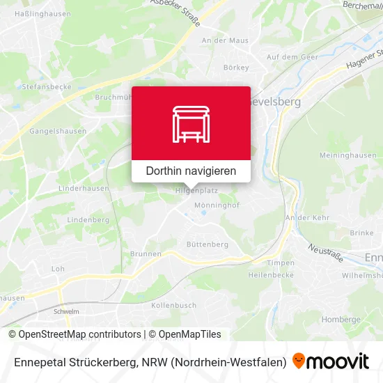 Ennepetal Strückerberg Karte