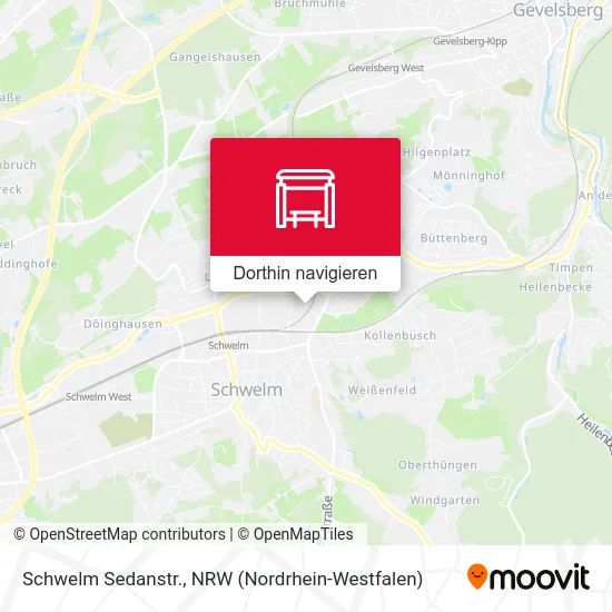Schwelm Sedanstr. Karte