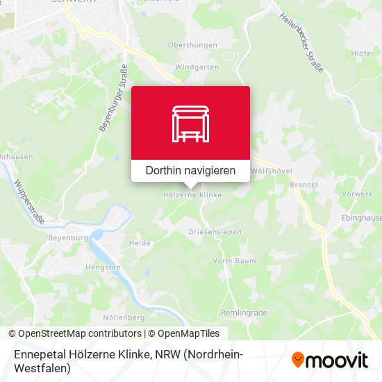 Ennepetal Hölzerne Klinke Karte
