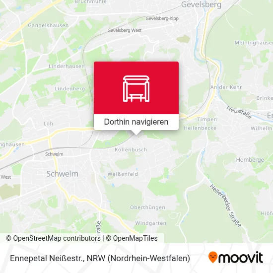 Ennepetal Neißestr. Karte