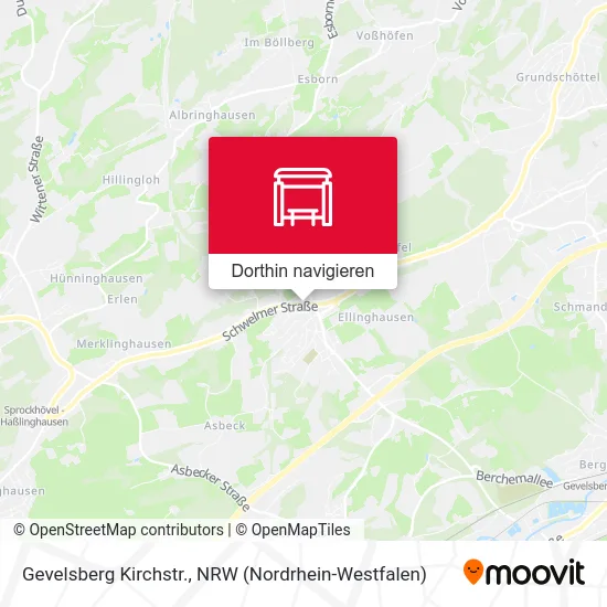 Gevelsberg Kirchstr. Karte