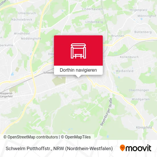 Schwelm Potthoffstr. Karte