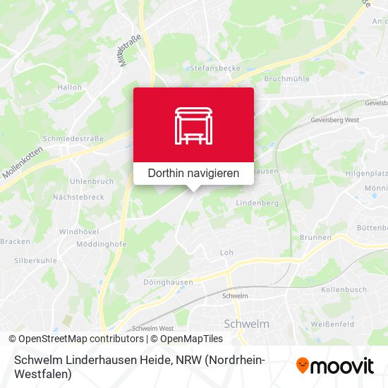 Schwelm Linderhausen Heide Karte