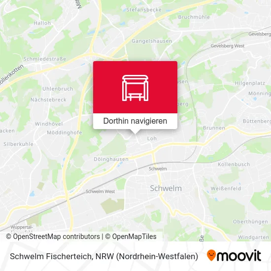 Schwelm Fischerteich Karte