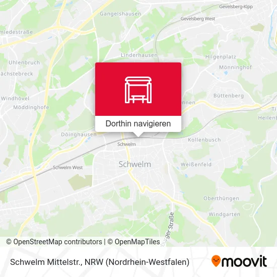 Schwelm Mittelstr. Karte