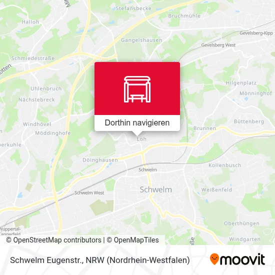 Schwelm Eugenstr. Karte