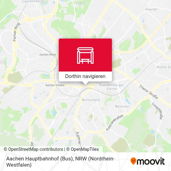 Aachen Hauptbahnhof (Bus) Karte
