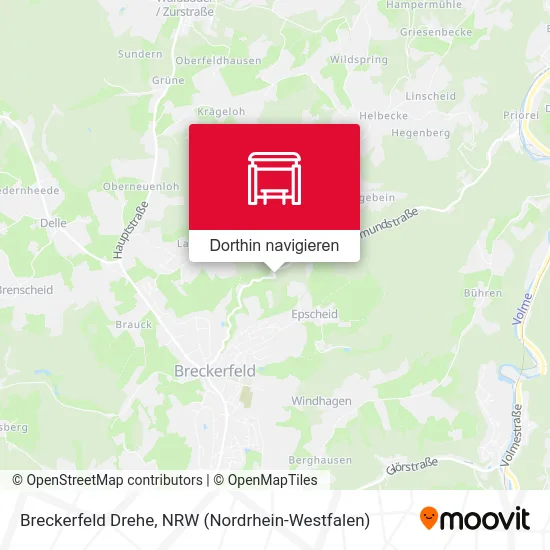 Breckerfeld Drehe Karte