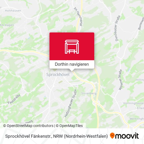 Sprockhövel Fänkenstr. Karte