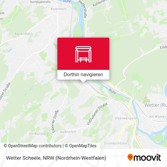 Wetter Scheele Karte