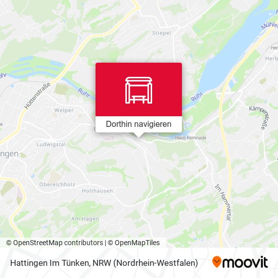 Hattingen Im Tünken Karte