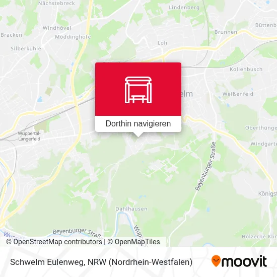 Schwelm Eulenweg Karte