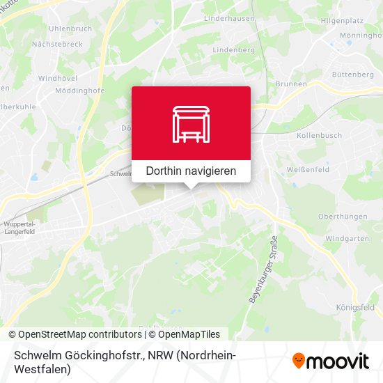 Schwelm Göckinghofstr. Karte