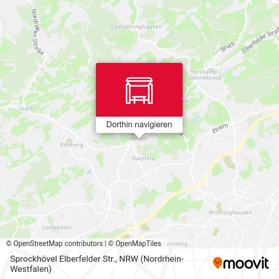 Sprockhövel Elberfelder Str. Karte