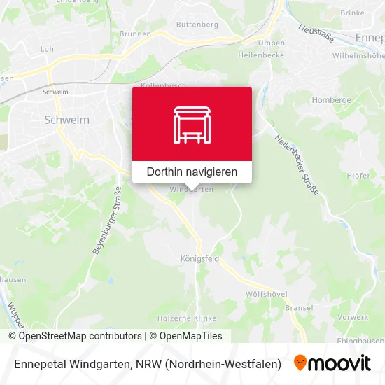 Ennepetal Windgarten Karte