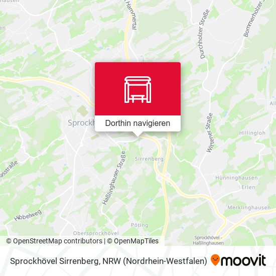 Sprockhövel Sirrenberg Karte