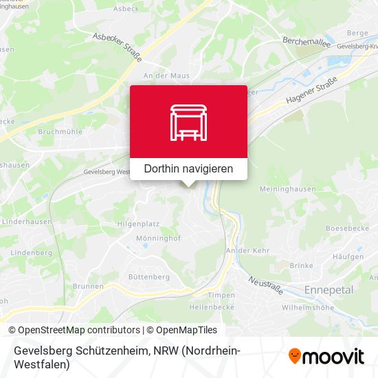 Gevelsberg Schützenheim Karte