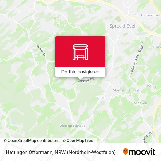 Hattingen Offermann Karte