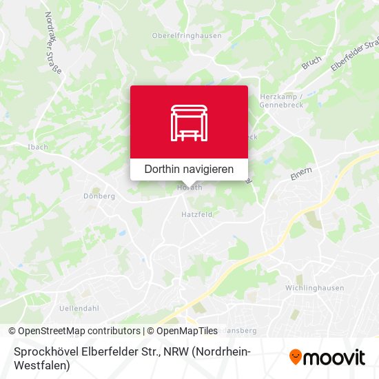 Sprockhövel Elberfelder Str. Karte
