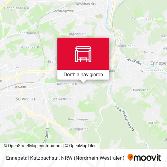 Ennepetal Katzbachstr. Karte