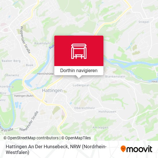 Hattingen An Der Hunsebeck Karte