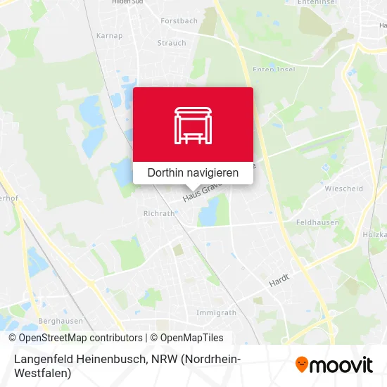 Langenfeld Heinenbusch Karte