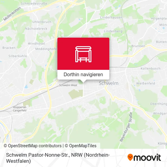 Schwelm Pastor-Nonne-Str. Karte