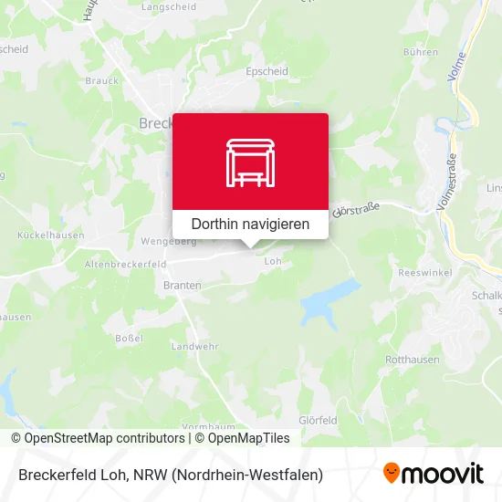 Breckerfeld Loh Karte