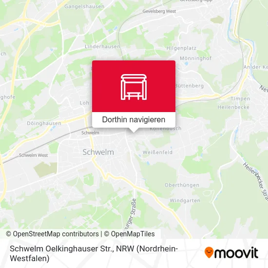 Schwelm Oelkinghauser Str. Karte