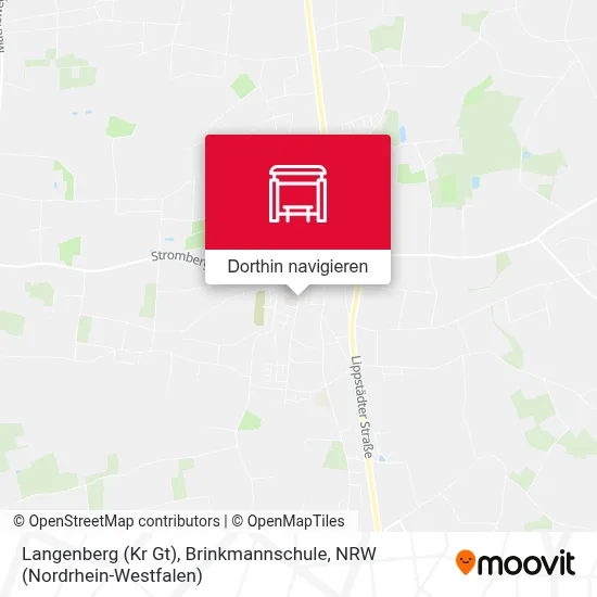 Langenberg (Kr Gt), Brinkmannschule Karte