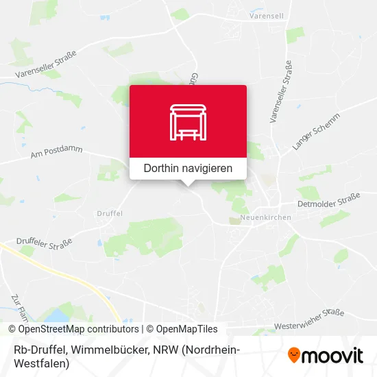 Rb-Druffel, Wimmelbücker Karte