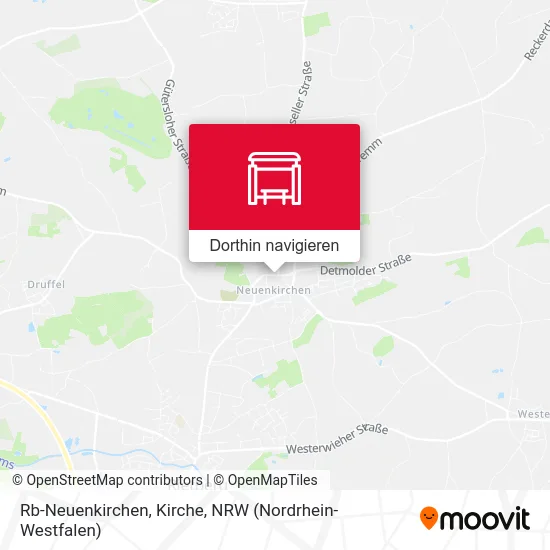Rb-Neuenkirchen, Kirche Karte