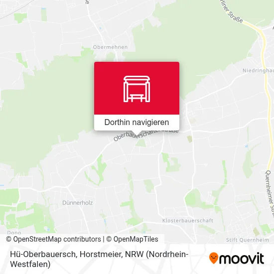 Hü-Oberbauersch, Horstmeier Karte