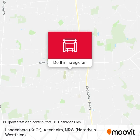 Langenberg (Kr Gt), Altenheim Karte