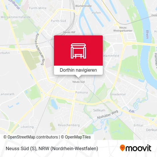 Neuss Süd Karte