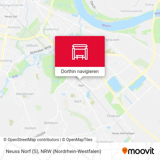 Neuss Norf (S) Karte